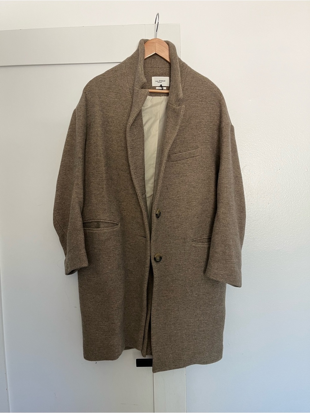 Isabel Marant Étoile Limiza Button-Up Coat- FR36